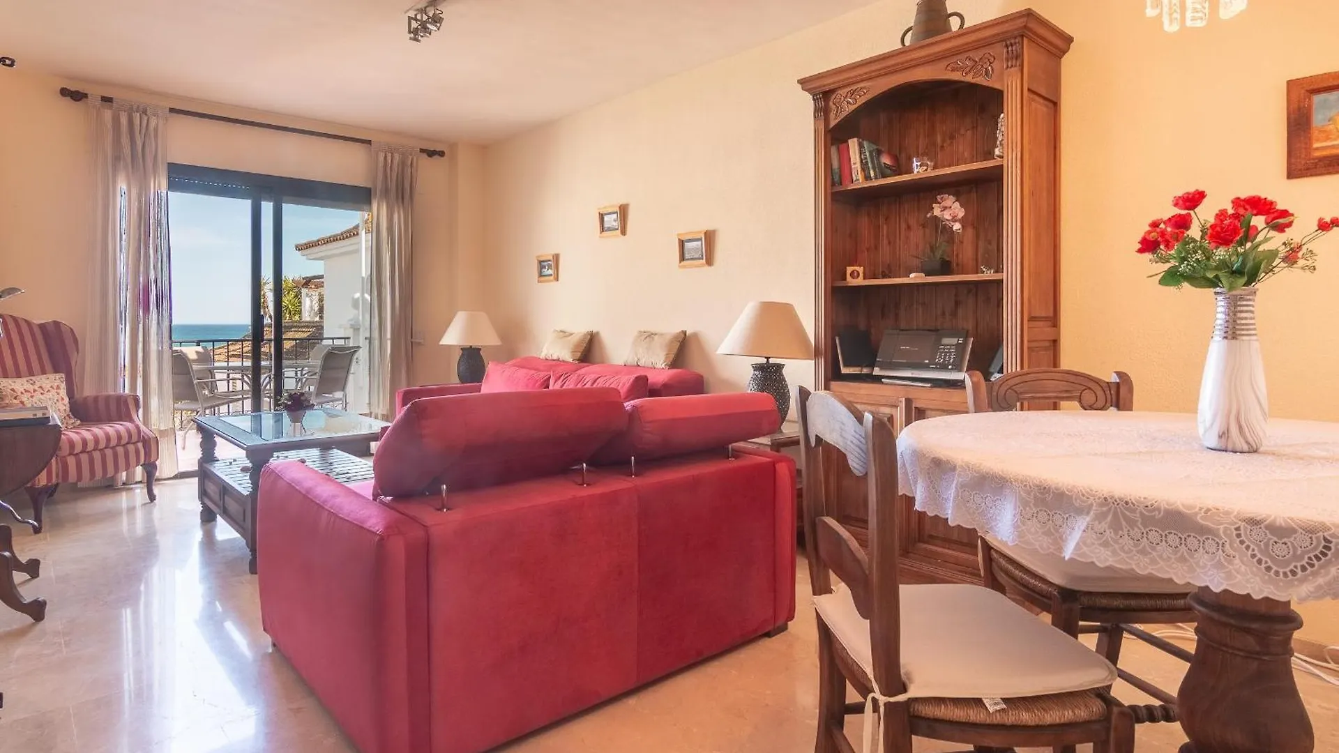 2233-Lovely 2 Bedrooms On The Beach, Pool And Port 马尼尔瓦 0*,  西班牙