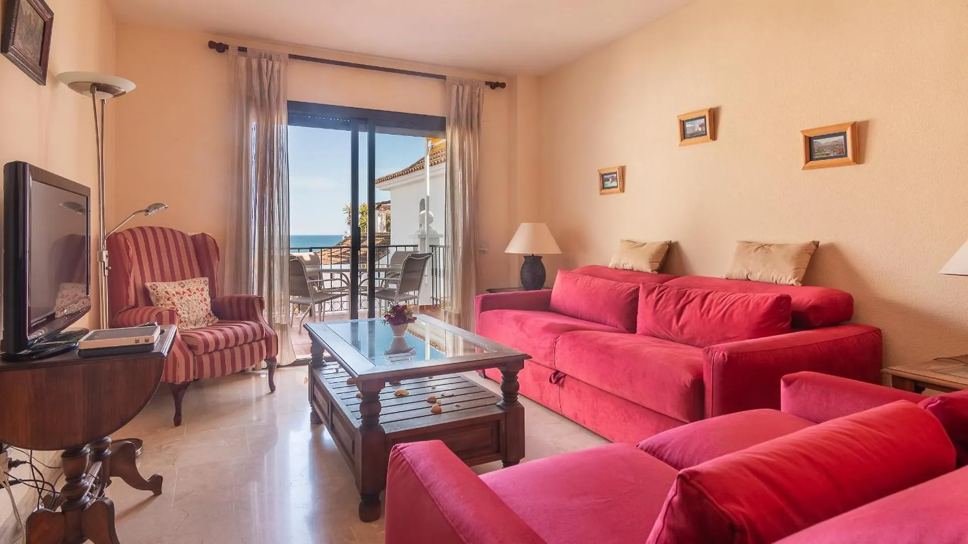 2233-Lovely 2 Bedrooms On The Beach, Pool And Port 马尼尔瓦